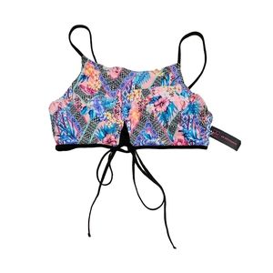 No Boundaries Swim Halter Sports Sporty Top XL